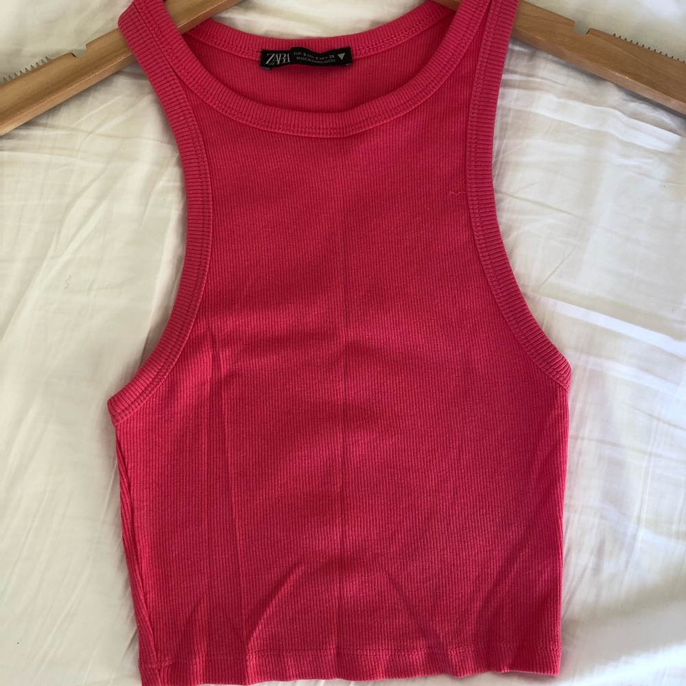 ZARA pink tank top